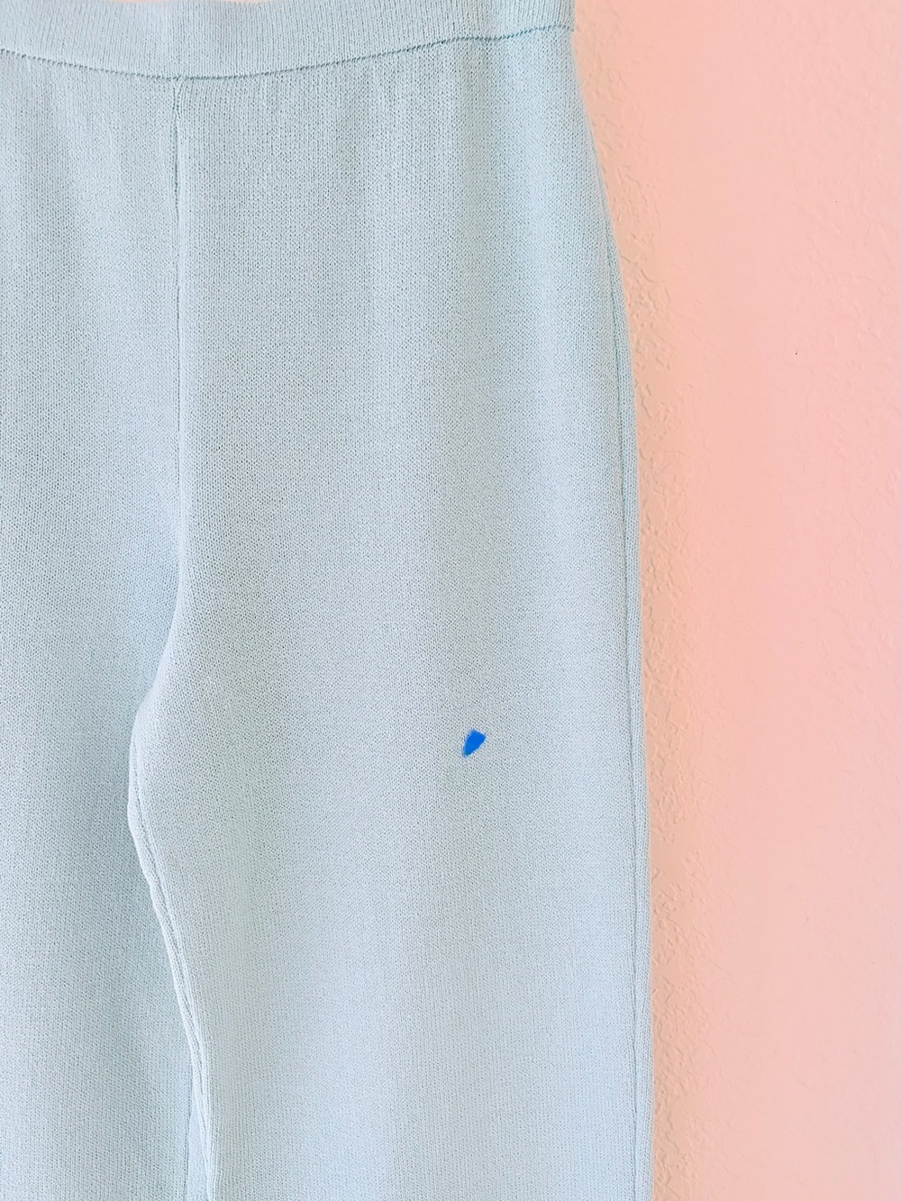 St. John Evening Pastel Blue 3 Piece Pantsuit Size 14, Classic, Quiet Luxury - Picture 16 of 16